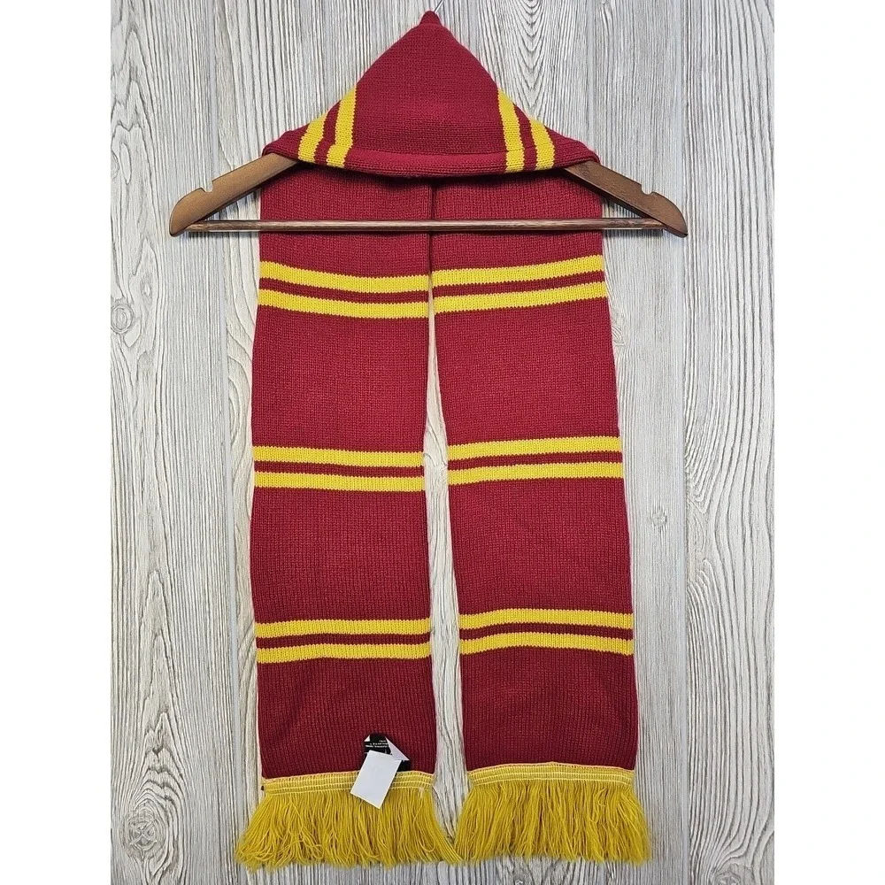 Harry Potter Gryffindor Scarf Red Yellow Knit Fringed‎ Cosplay Costume Outdoors